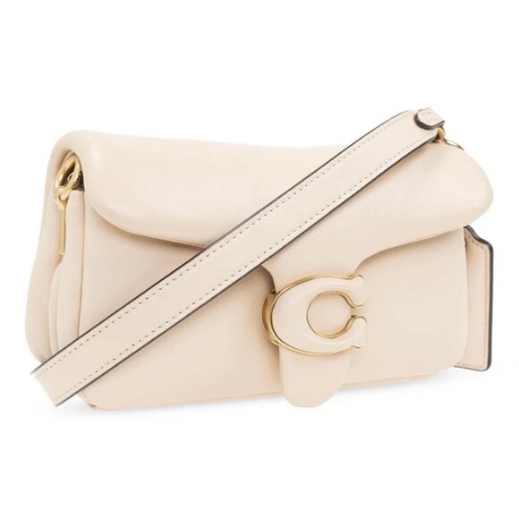 Coach Handbags - Coach Pillow Tabby Ivory Leather Shoulder Bag 18